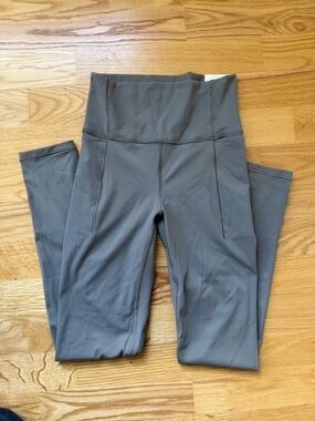 CALIA Inspire High Rise 7/8 Leggings Small Gray Workout Athleisure NWT